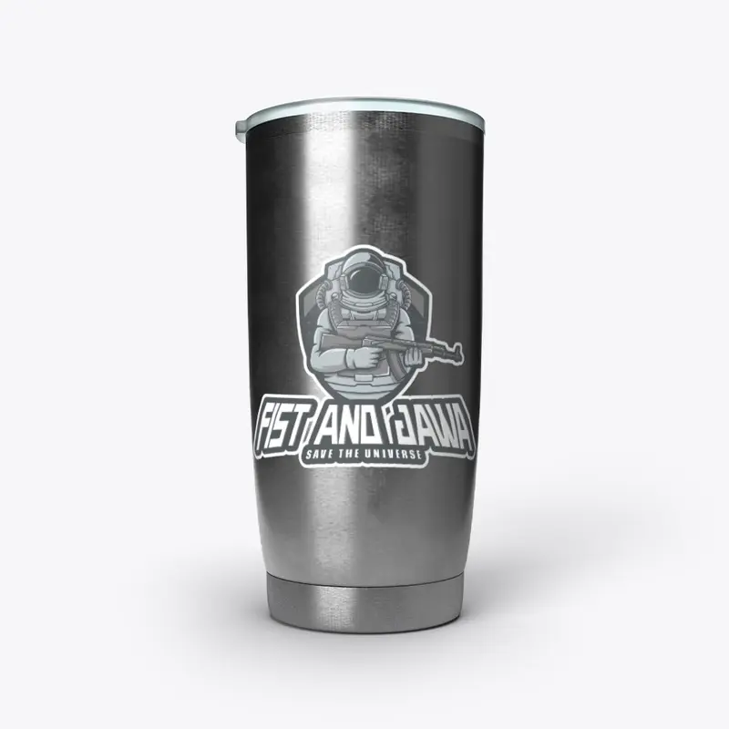 Fist and Jawa Beverage Receptacle